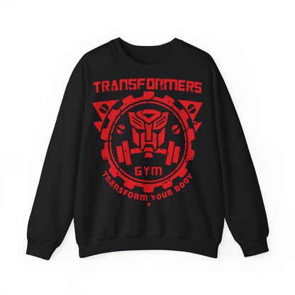 Transformers Gym Crewneck Sweatshirt - Unisex Heavy Blend™