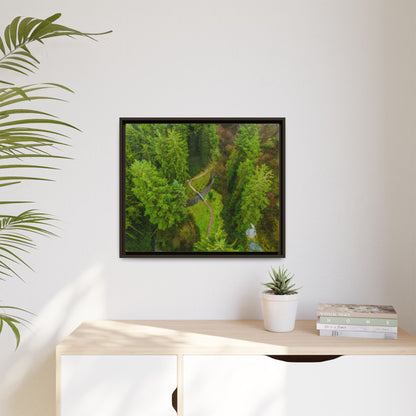 Glanageenty Forest Matte Canvas, Framed (Multi-color)