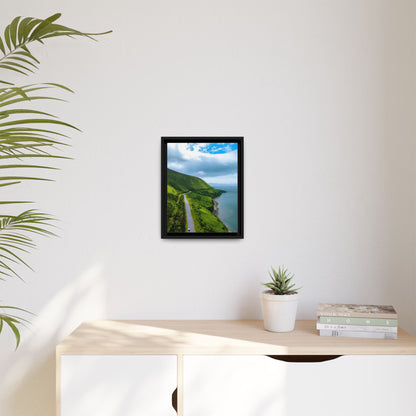 Ring of Kerry Drive Matte Canvas, Framed (Multi-color)