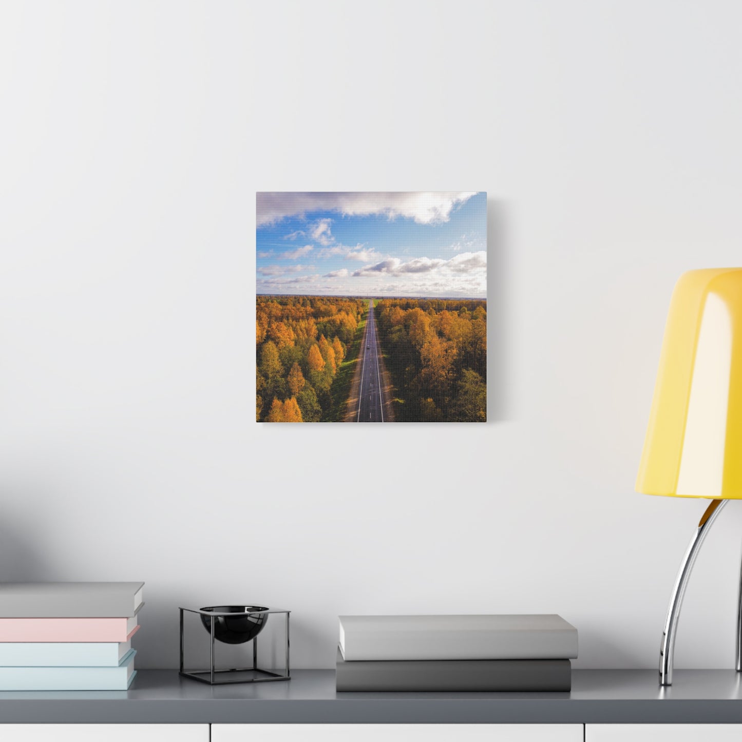 Somewhere in Lithuania Matte Canvas, Stretched, 1.25"