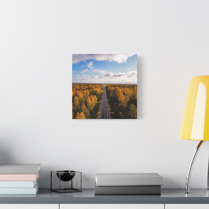 Somewhere in Lithuania Matte Canvas, Stretched, 1.25"