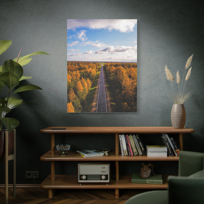 Somewhere in Lithuania Matte Canvas, Stretched, 1.25"