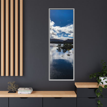 Lake Matte Canvas, Framed (Multi-color)