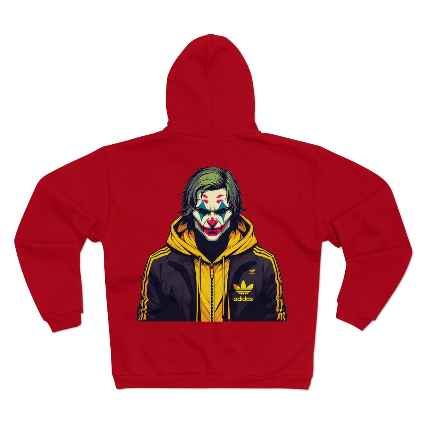 Waiting For You Unisex Hooded Zip Sweatshirt Joker Cool Hoodie