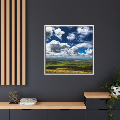 Kerry Panorama Matte Canvas, Framed (Multi-color)