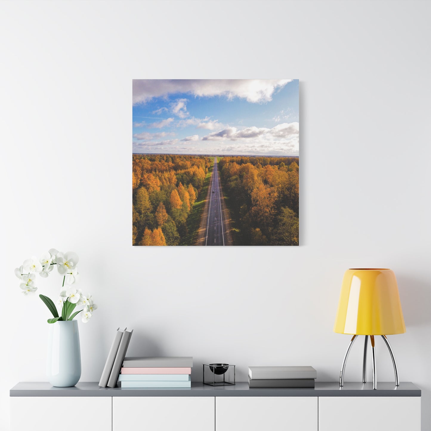 Somewhere in Lithuania Matte Canvas, Stretched, 1.25"