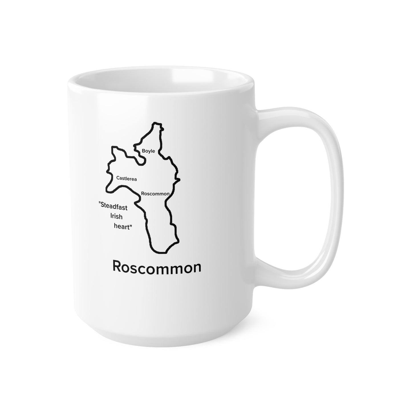 Roscommon Ceramic Coffee Cup - 11oz & 15oz