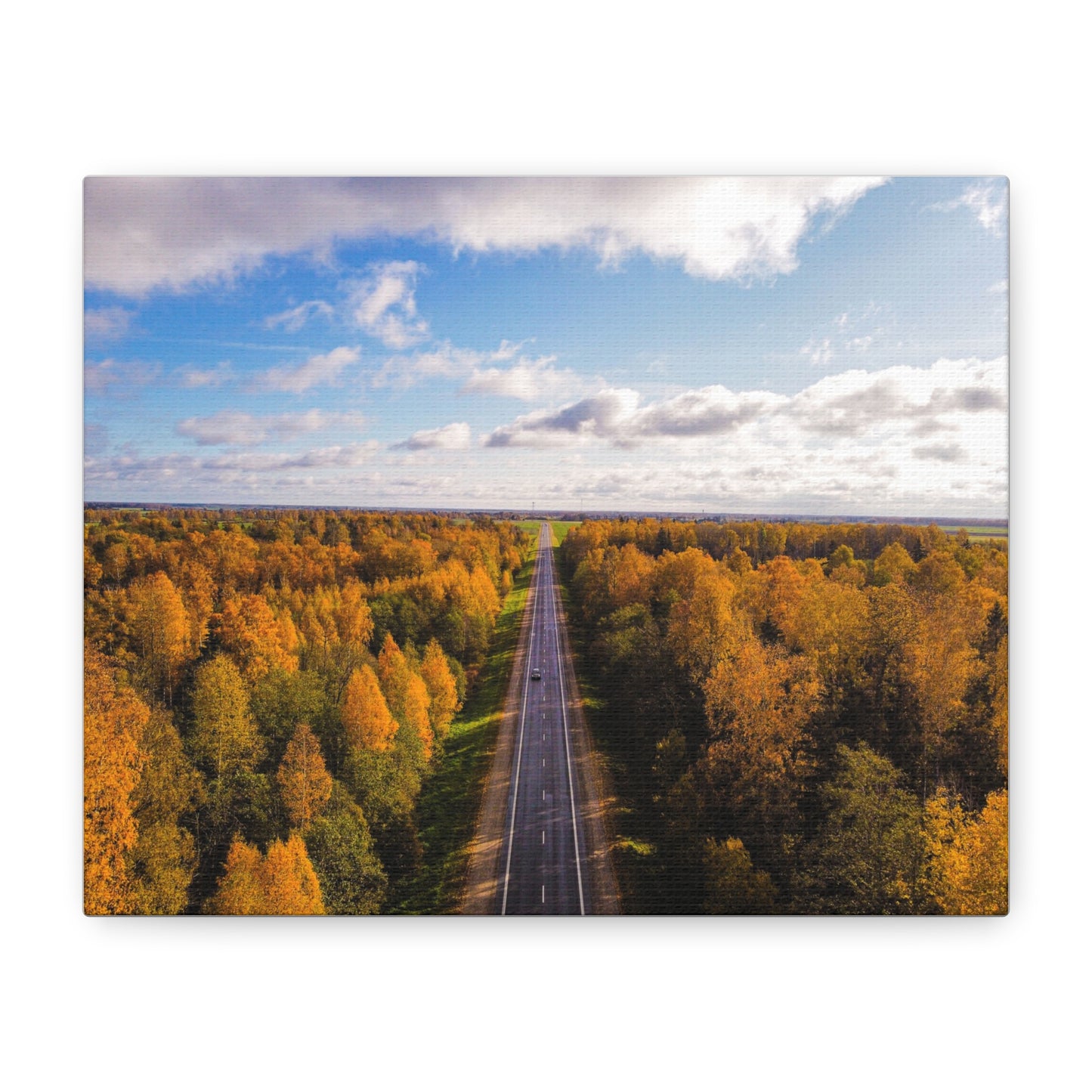 Somewhere in Lithuania Matte Canvas, Stretched, 1.25"