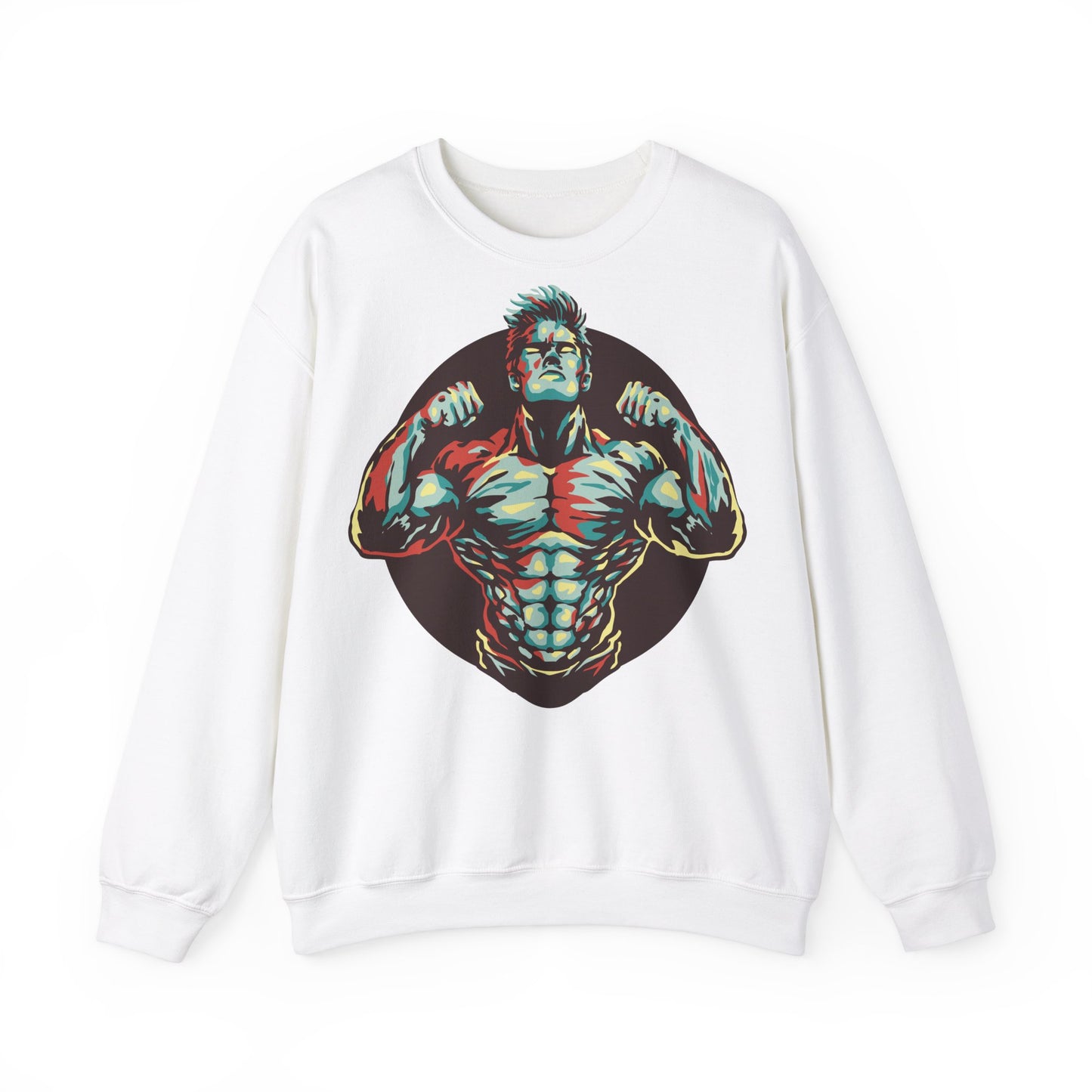 Muscle Power Unisex Heavy Blend™ Crewneck Sweatshirt - Strength & Fitness Apparel