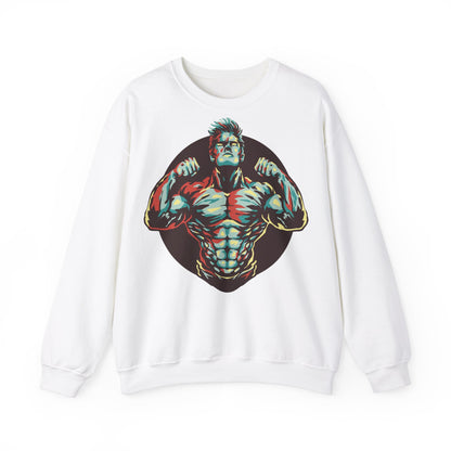 Muscle Power Unisex Heavy Blend™ Crewneck Sweatshirt - Strength & Fitness Apparel