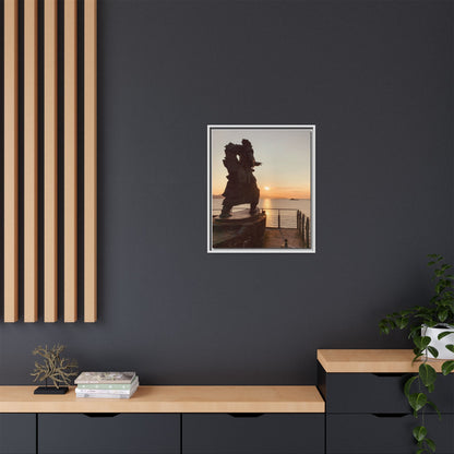 Fenit Matte Canvas, Framed (Multi-color)