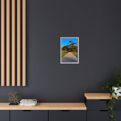 Muckross House Garden Matte Canvas, Framed (Multi-color)