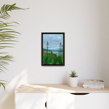 Torc Mountain Trail 2 Matte Canvas, Framed (Multi-color)