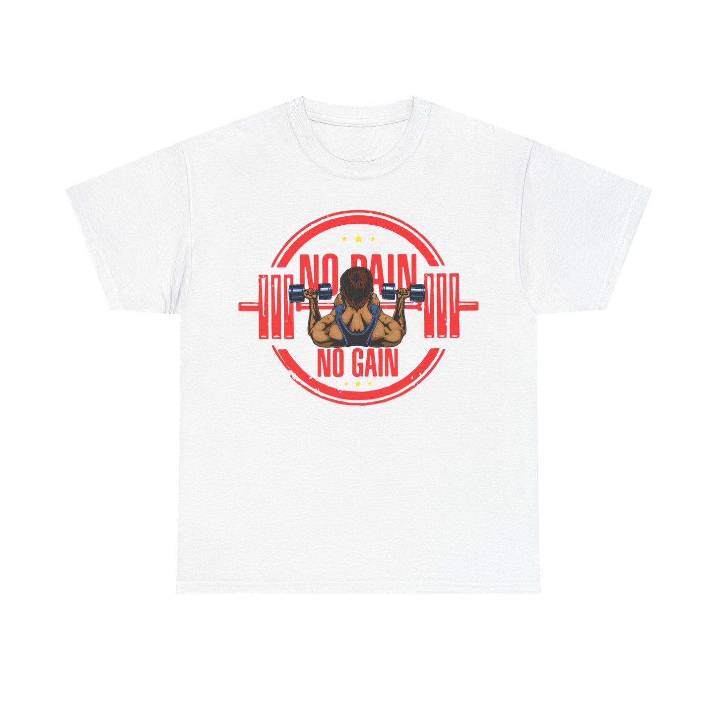 No Pain No Gain Unisex Heavy Cotton Tee