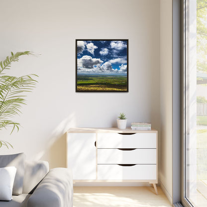Kerry Panorama Matte Canvas, Framed (Multi-color)