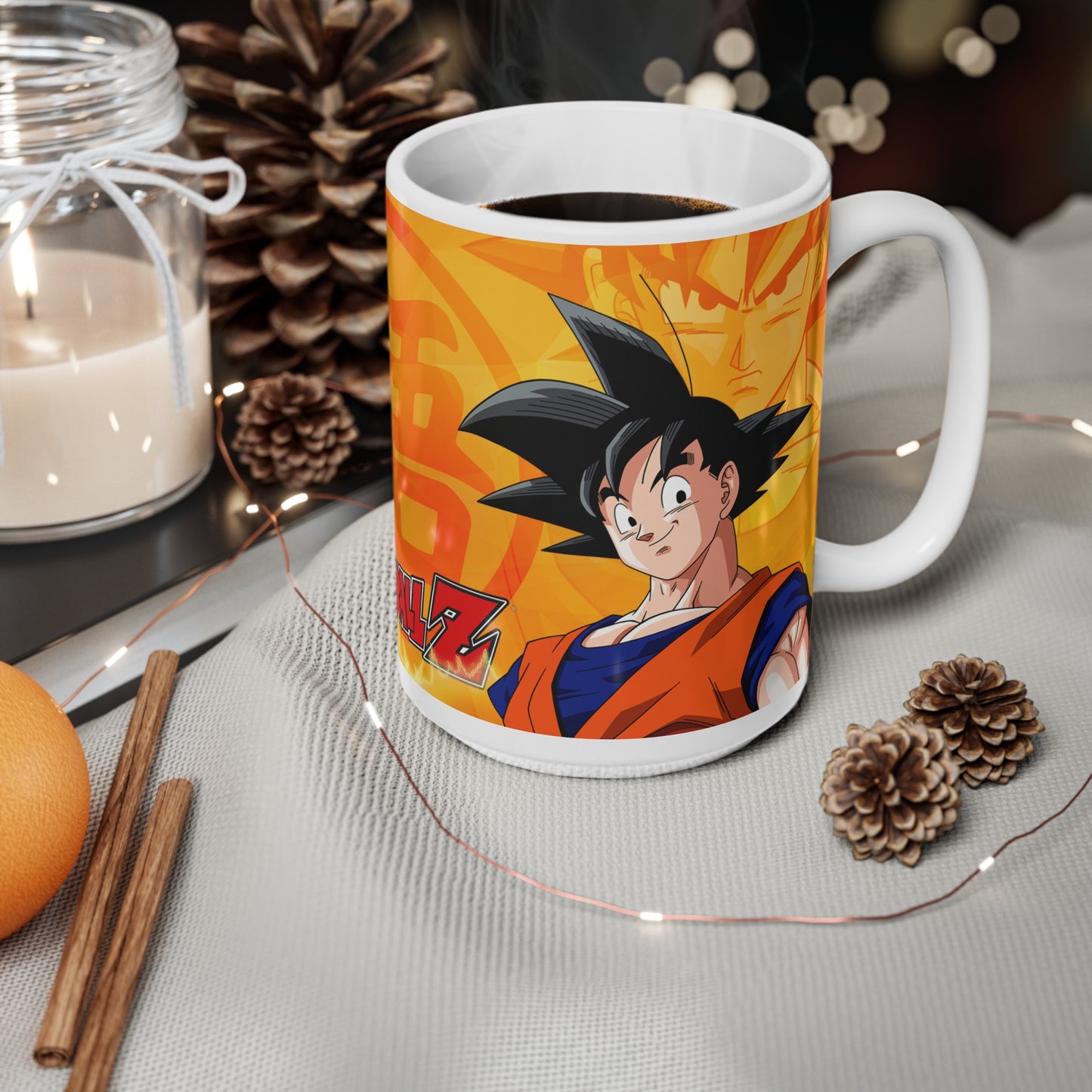 Dragon Ball Z Ceramic Coffee Cup - 11oz & 15oz Anime Mug for Fans
