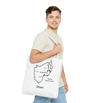 Down Tote Bag White Edition