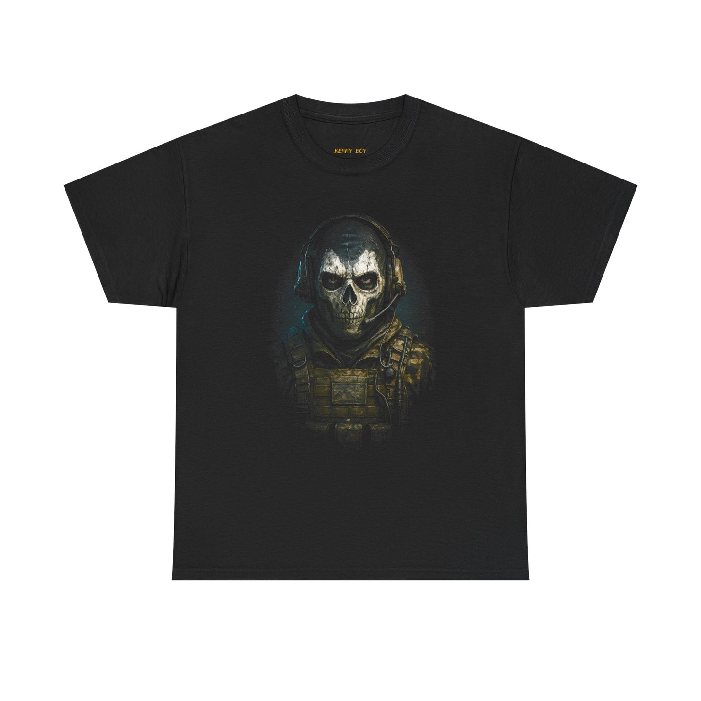 Skull Soldier Tee — Dark Tactical Skull Graphic T-Shirt