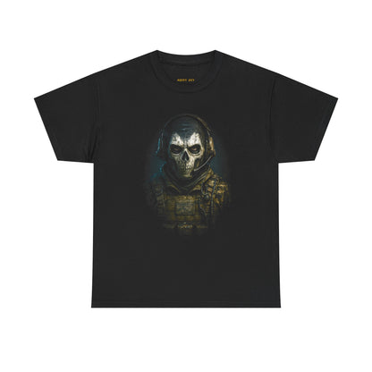 Skull Soldier Tee — Dark Tactical Skull Graphic T-Shirt
