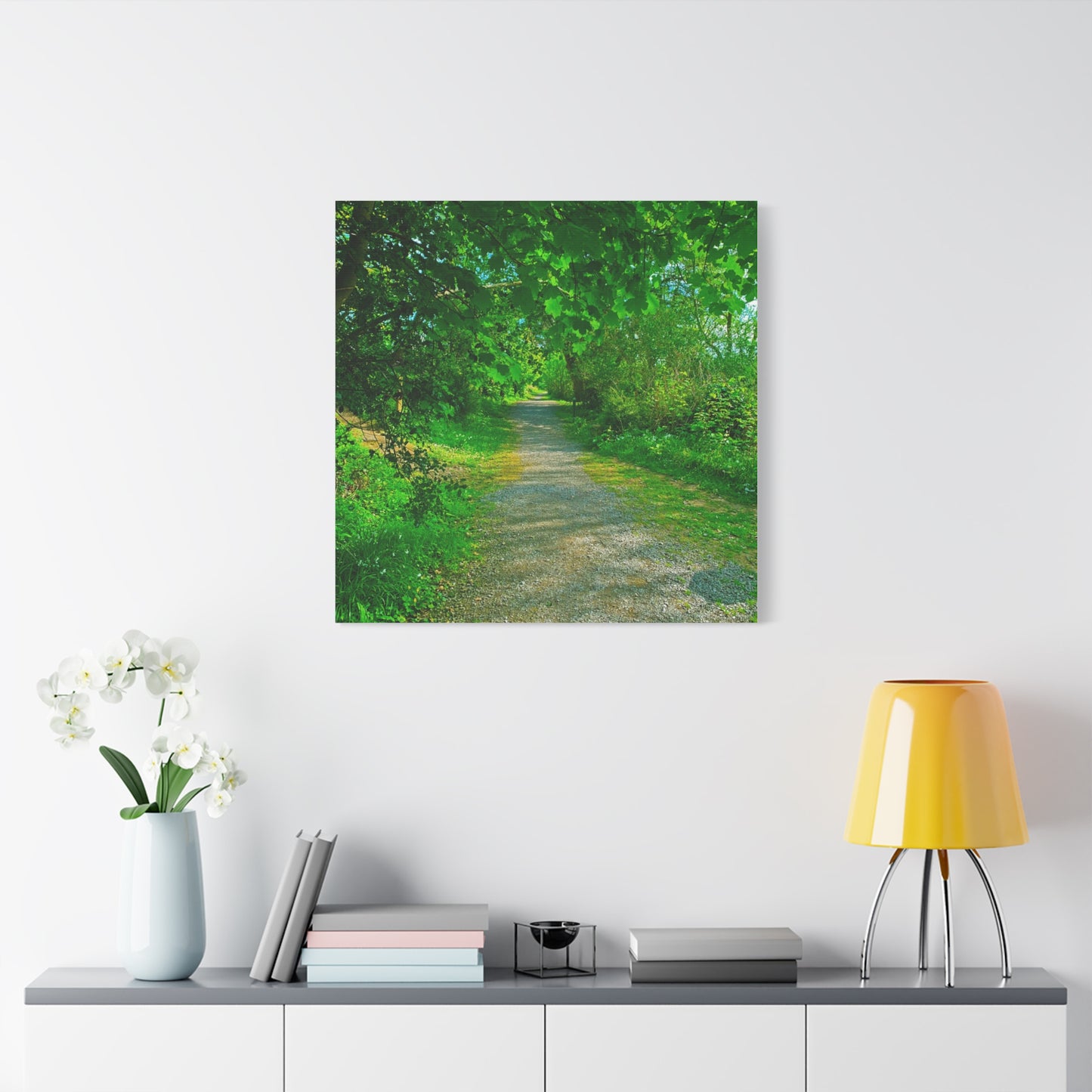 Listowel River Walk Matte Canvas, Stretched, 1.25"