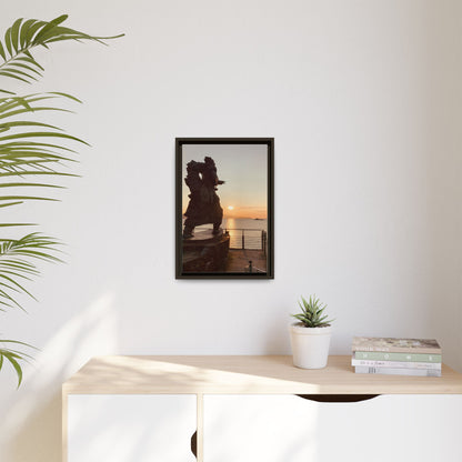 Fenit Matte Canvas, Framed (Multi-color)