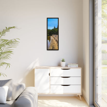 Killarney Beach Matte Canvas, Framed (Multi-color)