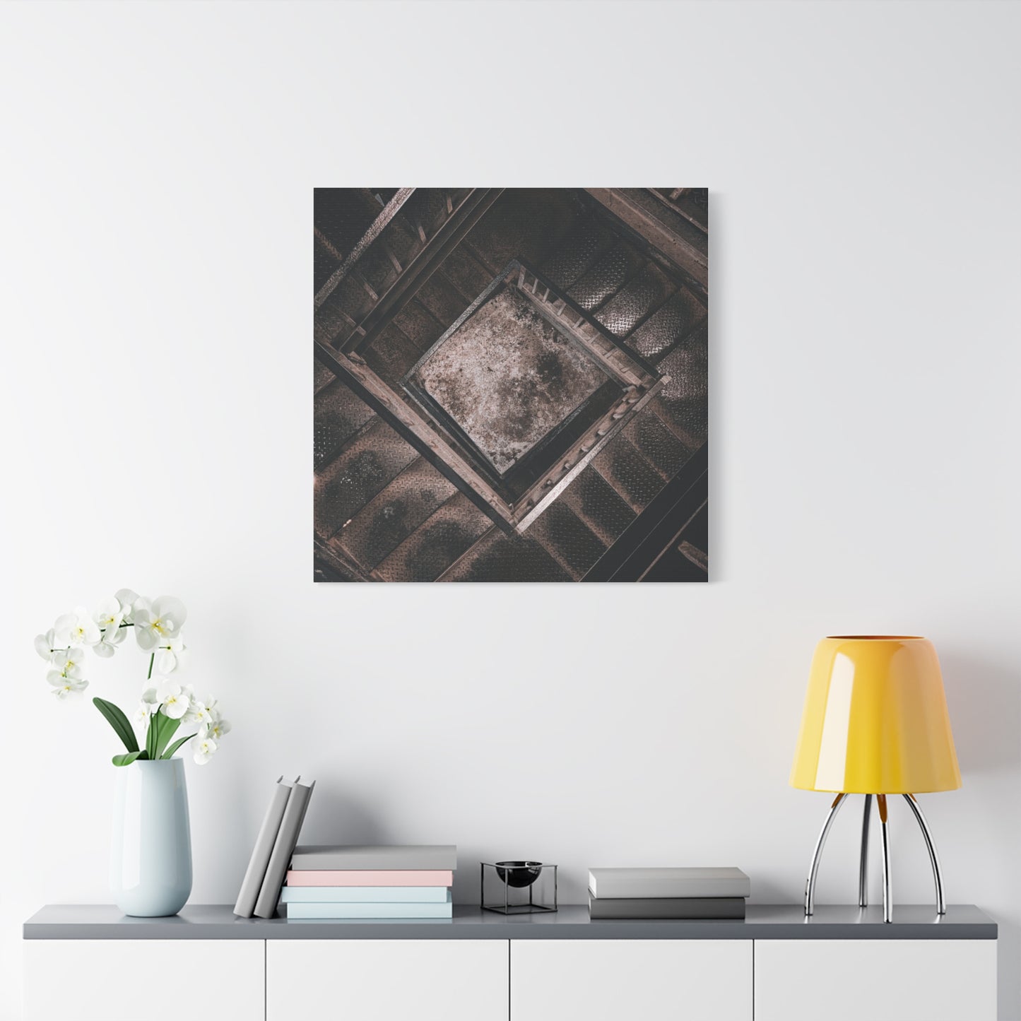 Stairs to Demon World Matte Canvas, Stretched, 1.25"