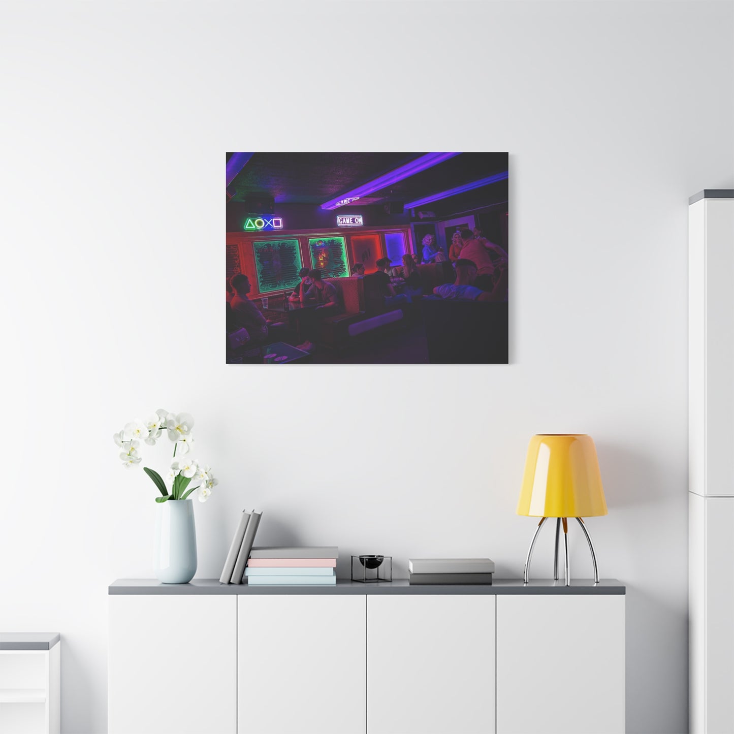 The Mermaids Nite Club Matte Canvas, Stretched, 1.25"