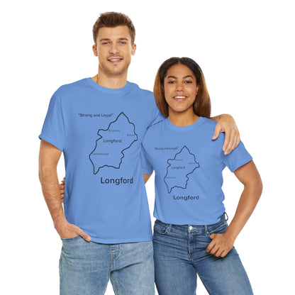 Longford Unisex Heavy Cotton Tee White Edition