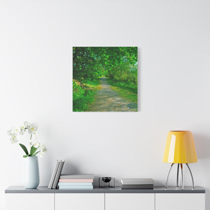 Listowel River Walk Matte Canvas, Stretched, 1.25"