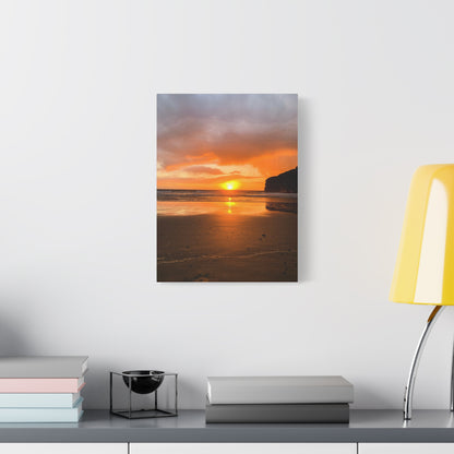 Sunset in Ballybunion Matte Canvas, Stretched, 1.25"