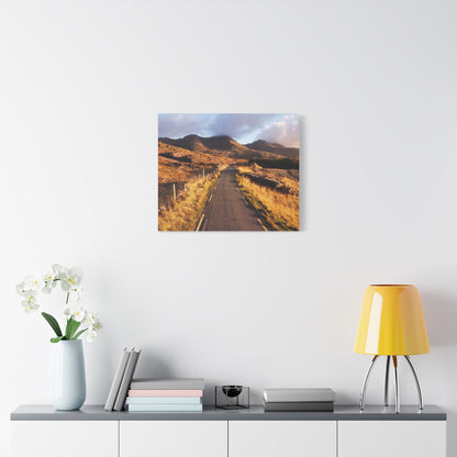 Sunset Road Matte Canvas, Stretched, 1.25"
