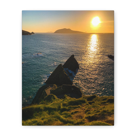 Dunquin Pier Matte Canvas, Stretched, 1.25"