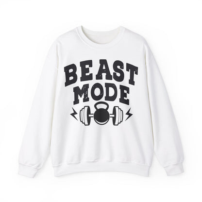 Beast Mode Unisex Heavy Blend™ Crewneck Sweatshirt - Perfect for Gym Enthusiasts