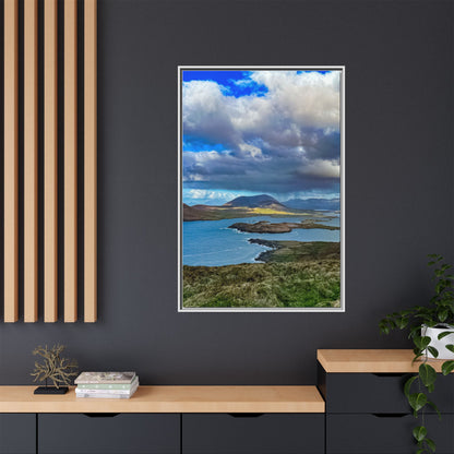 Unknown Mountain Matte Canvas, Framed (Multi-color)