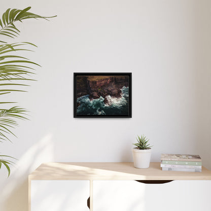 Kerry Head Matte Canvas, Framed (Multi-color)