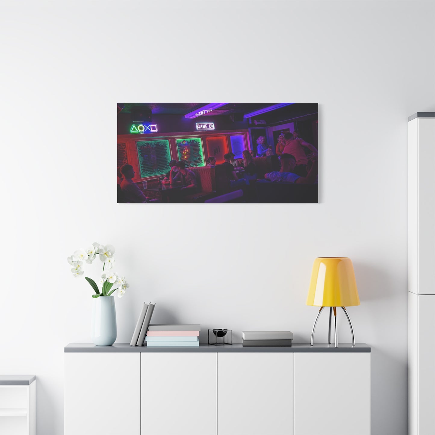 The Mermaids Nite Club Matte Canvas, Stretched, 1.25"