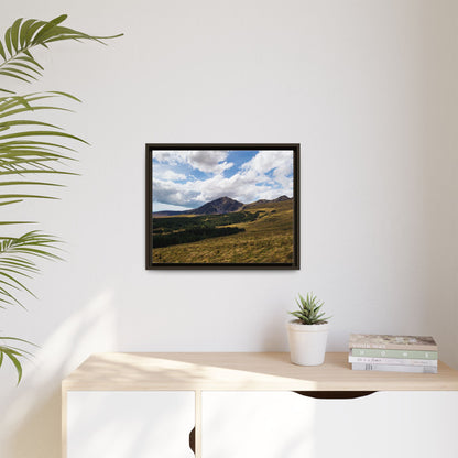 Mount Brandon Matte Canvas, Framed (Multi-color)