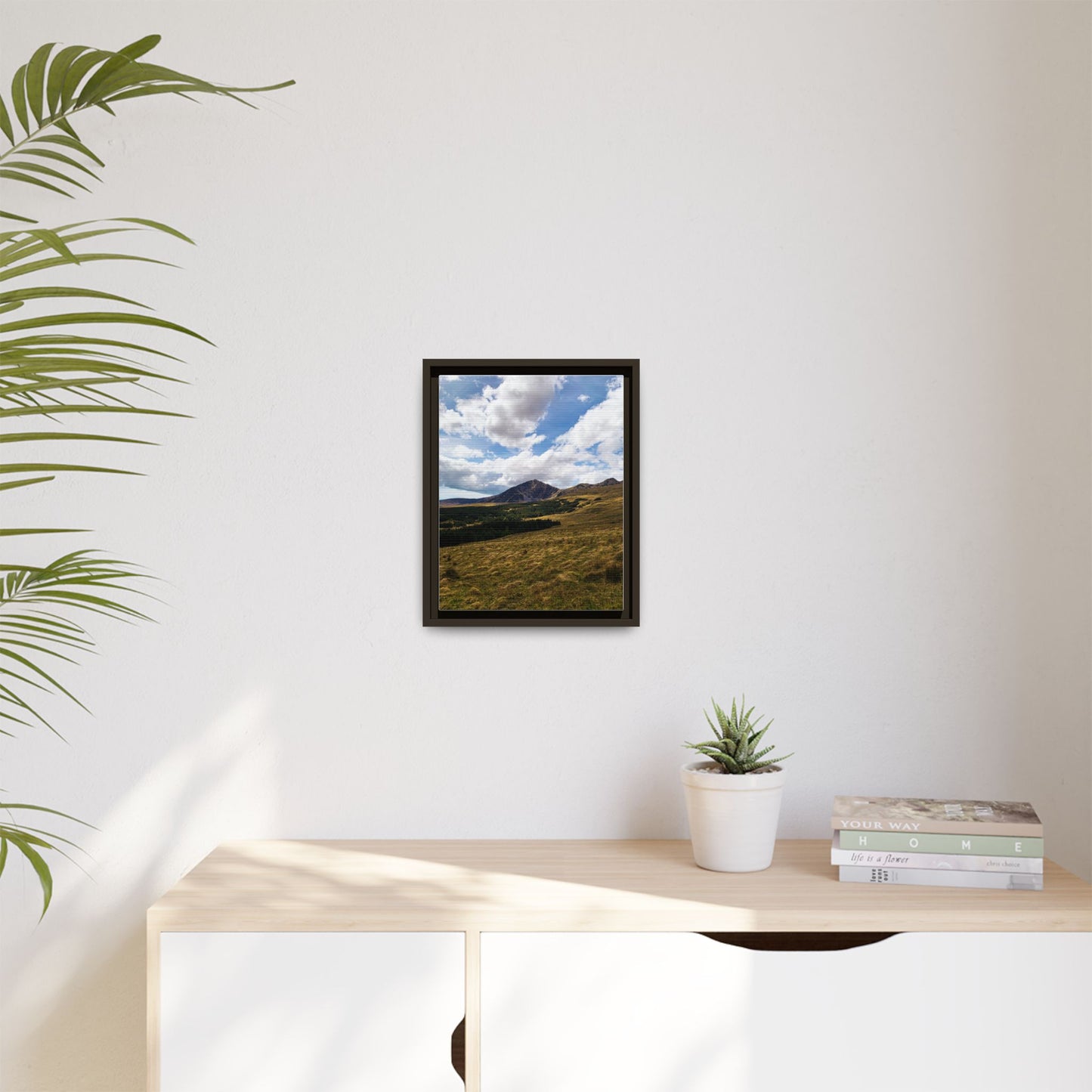 Mount Brandon Matte Canvas, Framed (Multi-color)
