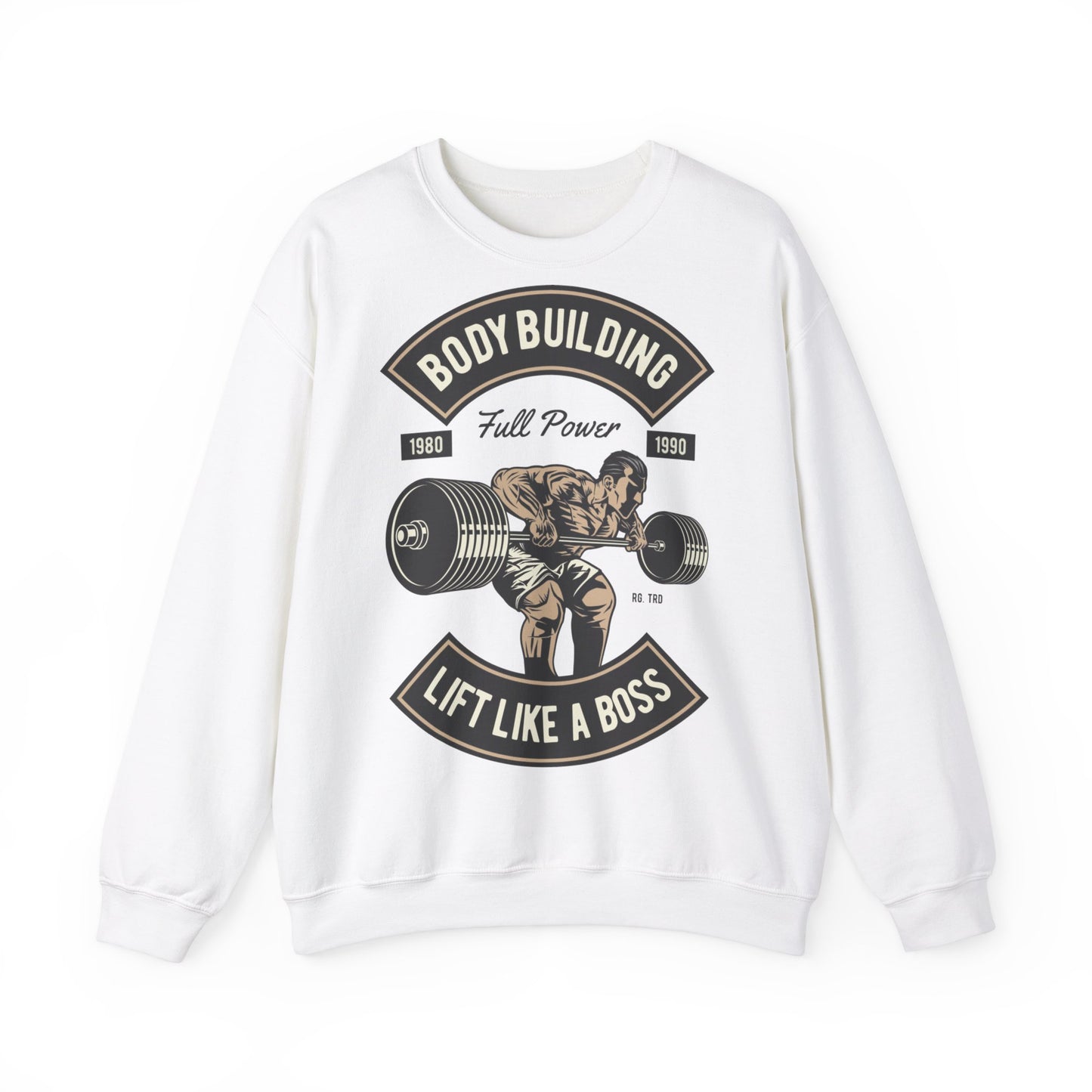 Bodybuilding Lift Like a Boss Sweatshirt - Unisex Heavy Blend Crewneck