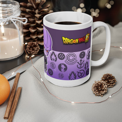 Dragon Ball Super Ceramic Coffee Mug - 11oz & 15oz, Anime Art Design
