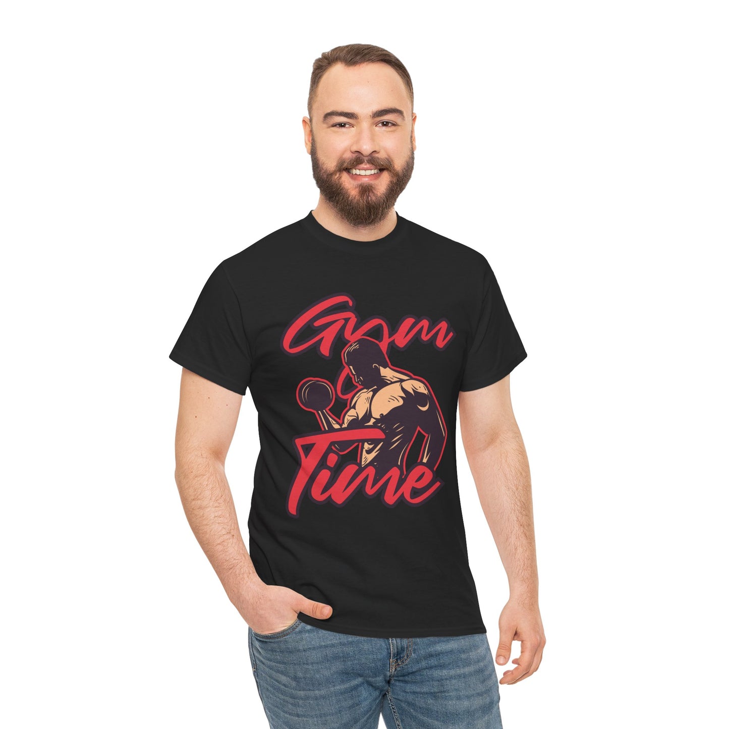 Gym Time Unisex Heavy Cotton Tee