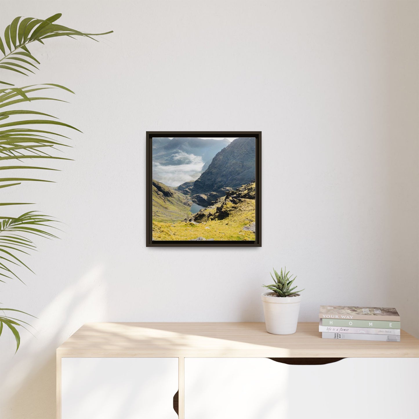 Kerry Mount Matte Canvas, Framed (Multi-color)