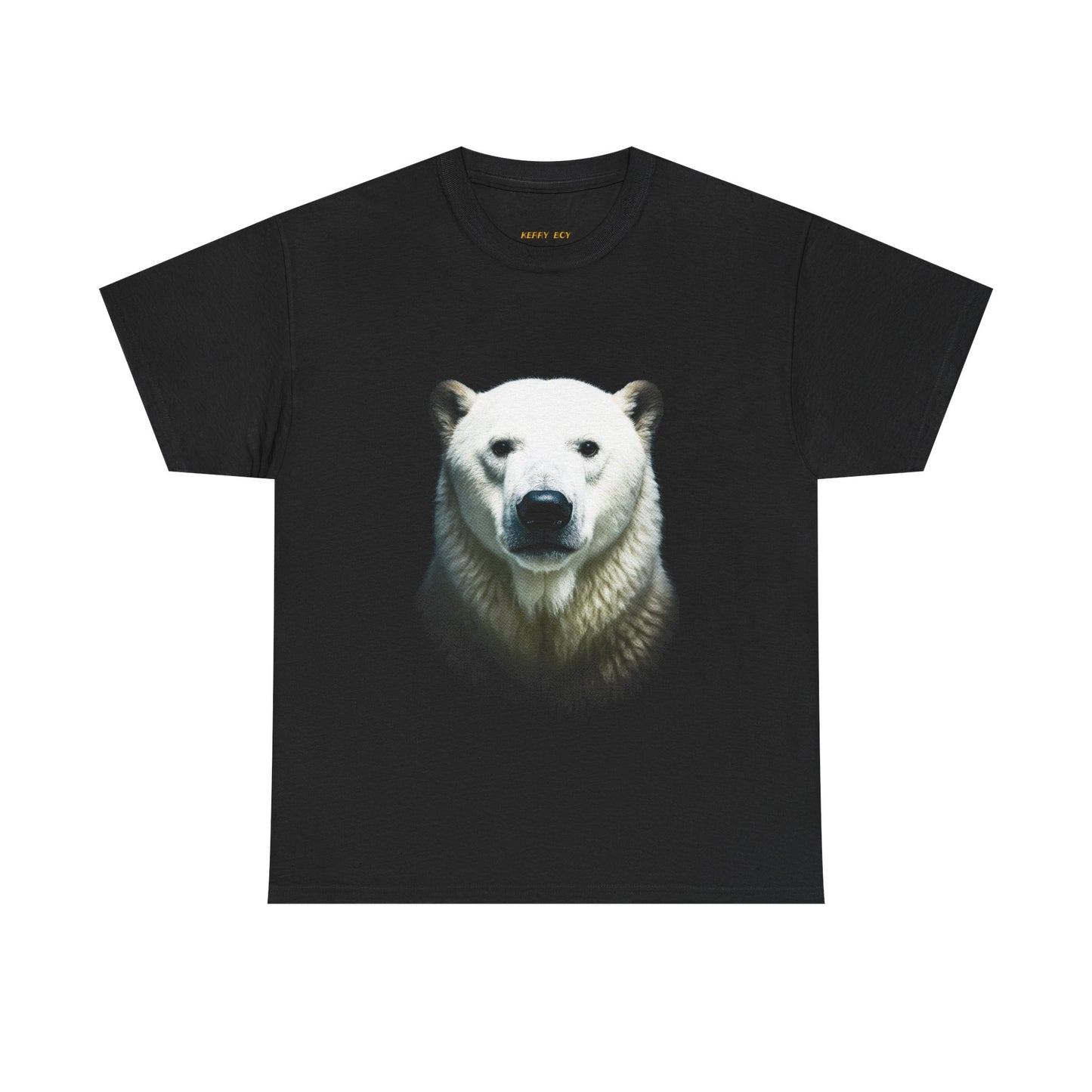 Polar Bear Head Graphic Tee — Arctic Wildlife Animal T-Shirt