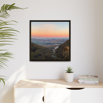 On The Way To Mount Brandon Matte Canvas, Framed (Multi-color)