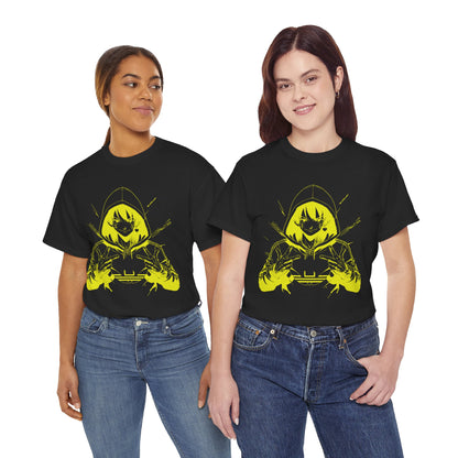 Calmness Unisex Heavy Cotton Tee Yellow