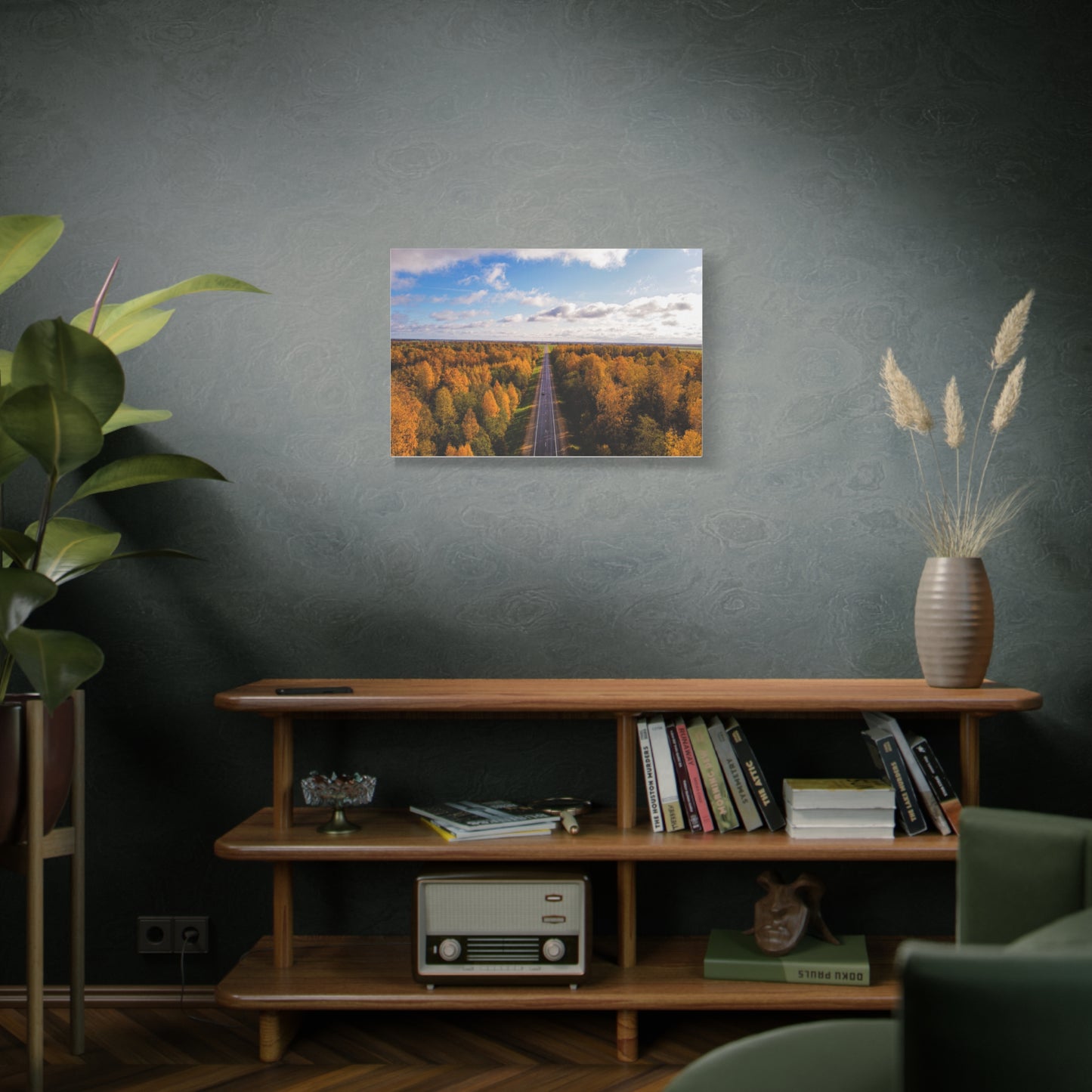 Somewhere in Lithuania Matte Canvas, Stretched, 1.25"