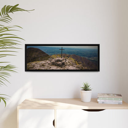 Carrauntoohil Summit Matte Canvas, Framed (Multi-color)