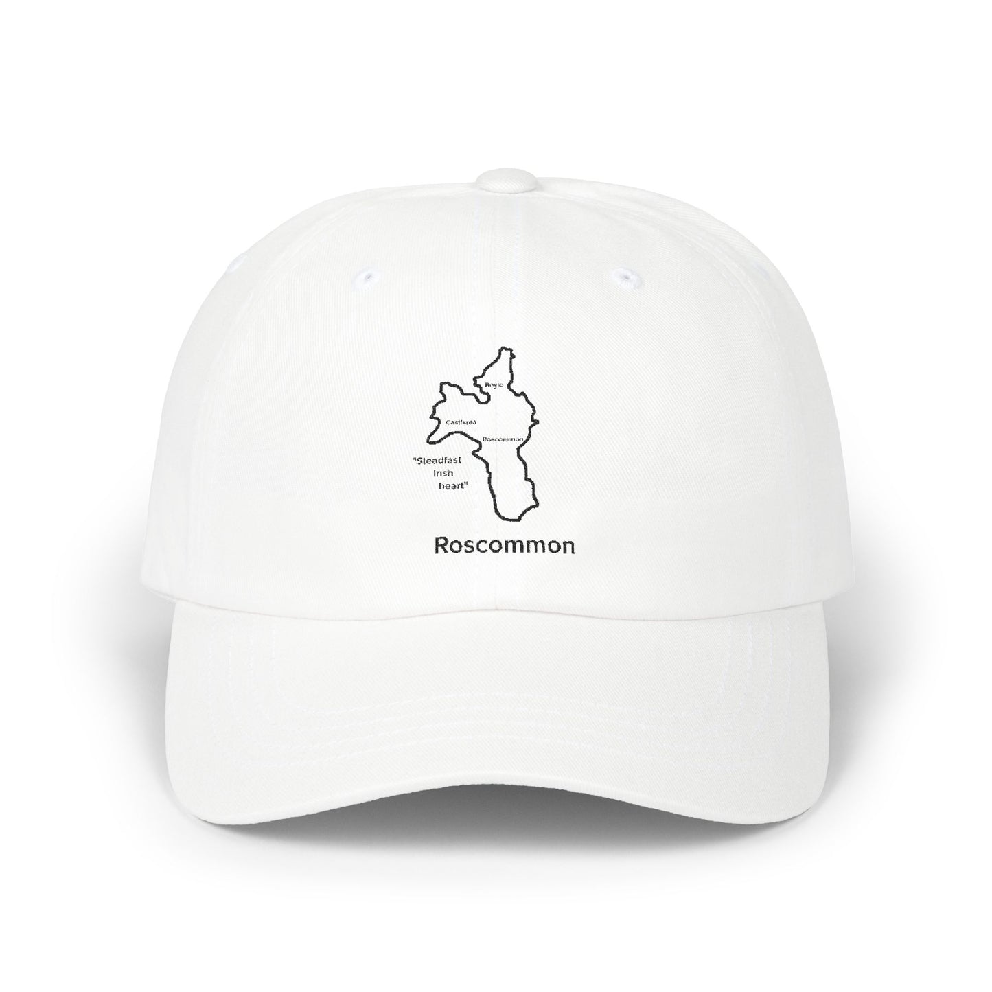 Roscommon - Stylish White Hat for Everyday Wear