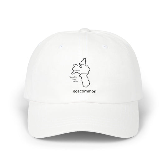 Roscommon - Stylish White Hat for Everyday Wear